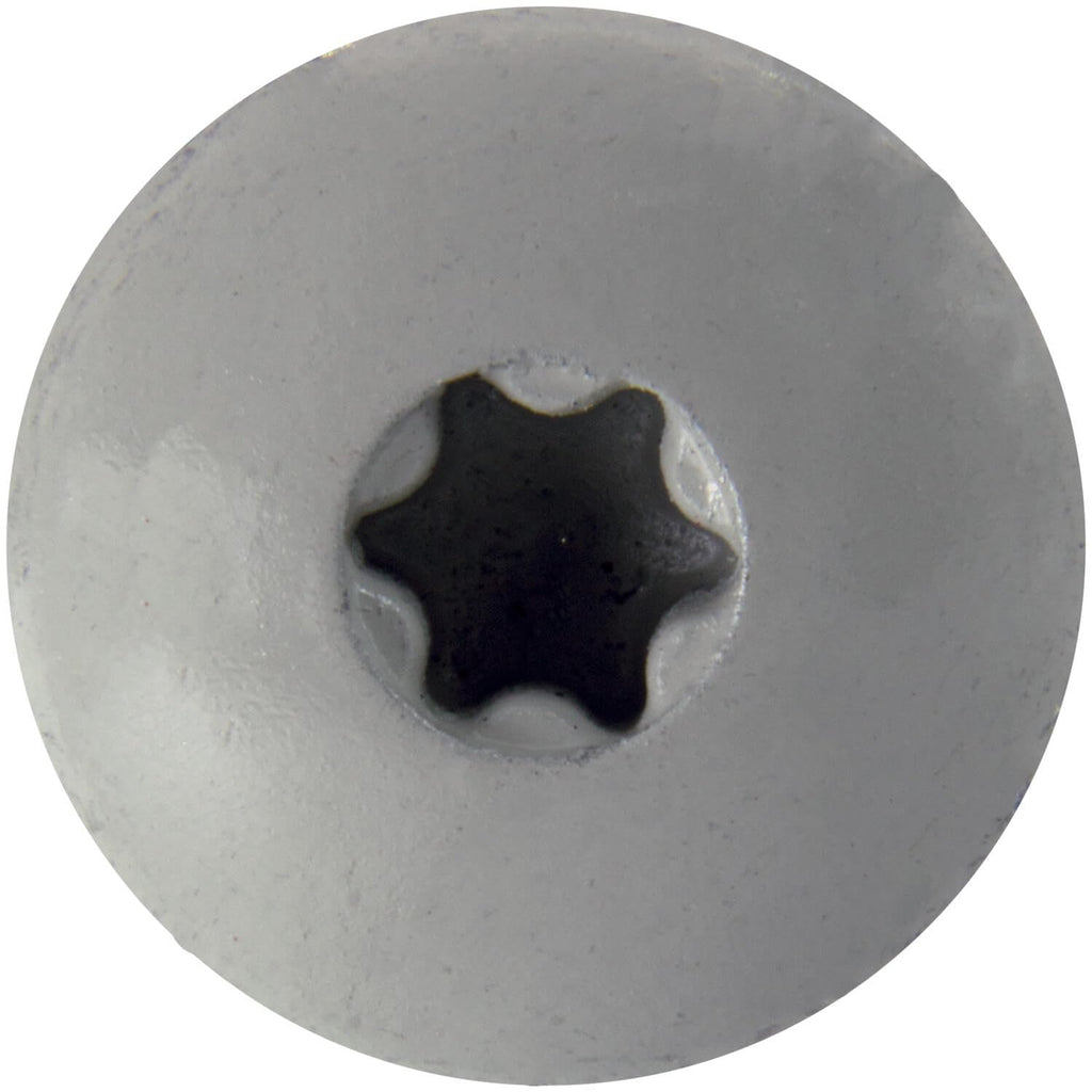 10 x 1-1/2' ABC Gray - Low Profile Star Head Roofing Screws - HI-LO Thread - Metal to Wood - T25 Torx Drive Head - EPDM Washer. 8 X 250 Bags - 2,000 Screws