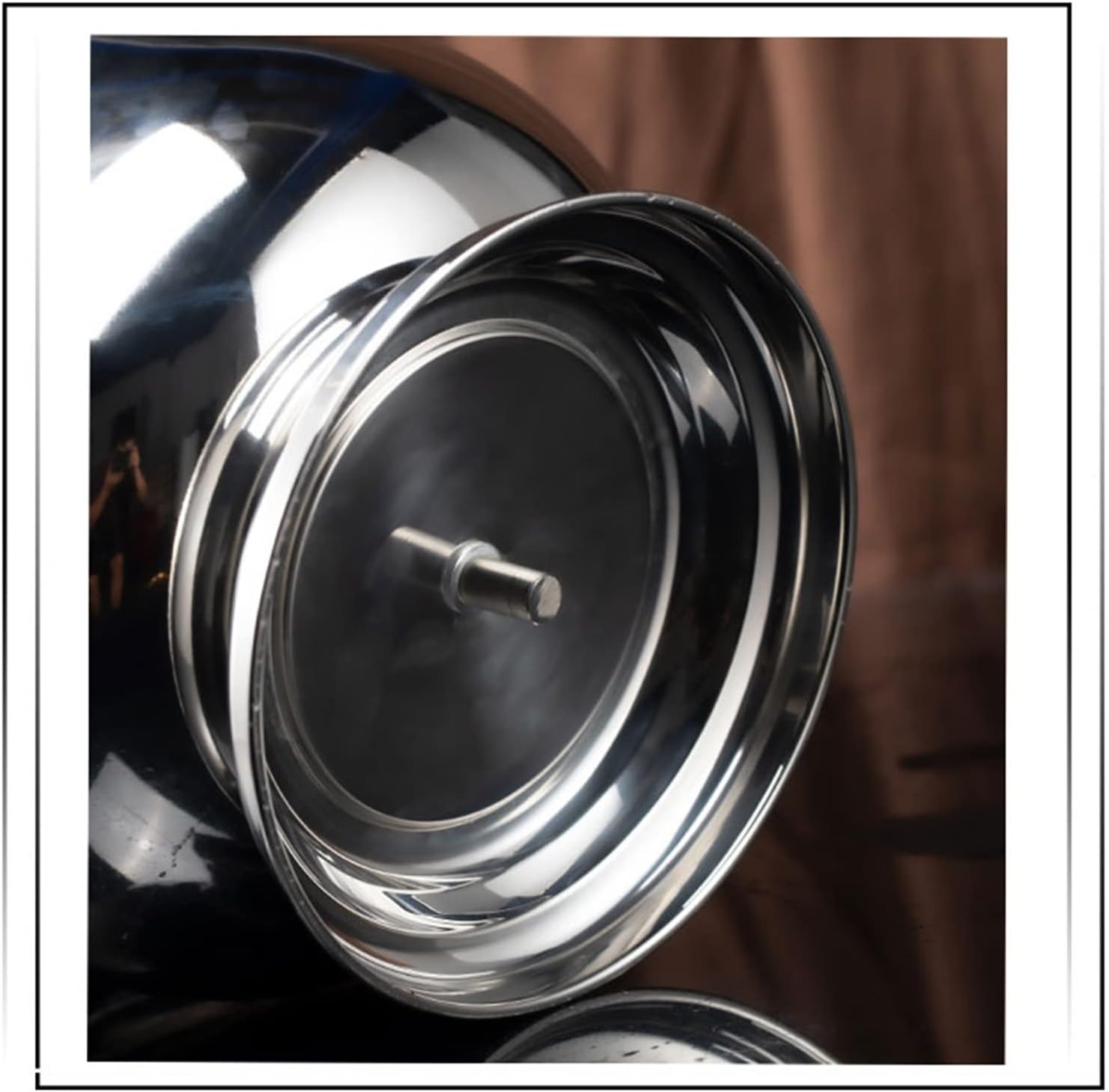 ice Bucket for Parties Luxurious Large Stainless Steel Champagne Bucket with Tall Stand, Matte Black Finished, 27.1 Inches Tall Ice Container Wine Bucket