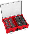 31PC 49-66-6806 for Milwaukee Impact Duty Socket 1/2' Drive Set Red/Black - New