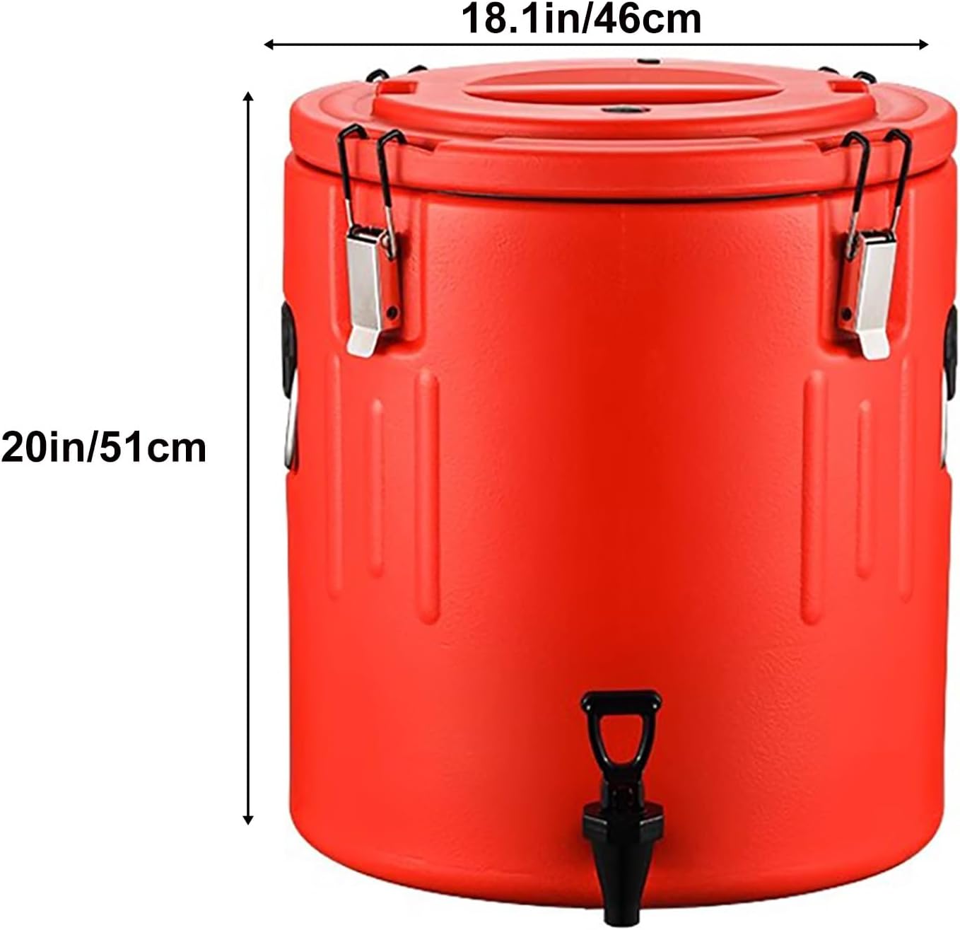 Ice Buckets for Parties, Insulated Ice Bucket, Ice Buckets with Stainless Steel Lid, for Storage Champagne, Cocktail or Insulated Food(70L/46cm)