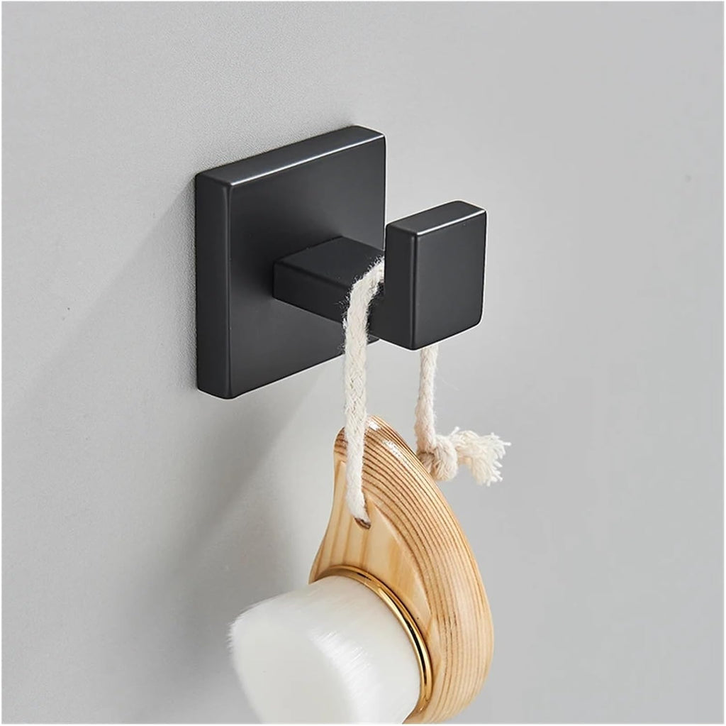 Bathroom Hardware Set Robe Hook/Toilet Paper Holder/Towel Bar Bathroom Accessories Stainless Steel Hardware(Brushed Nickel 40)