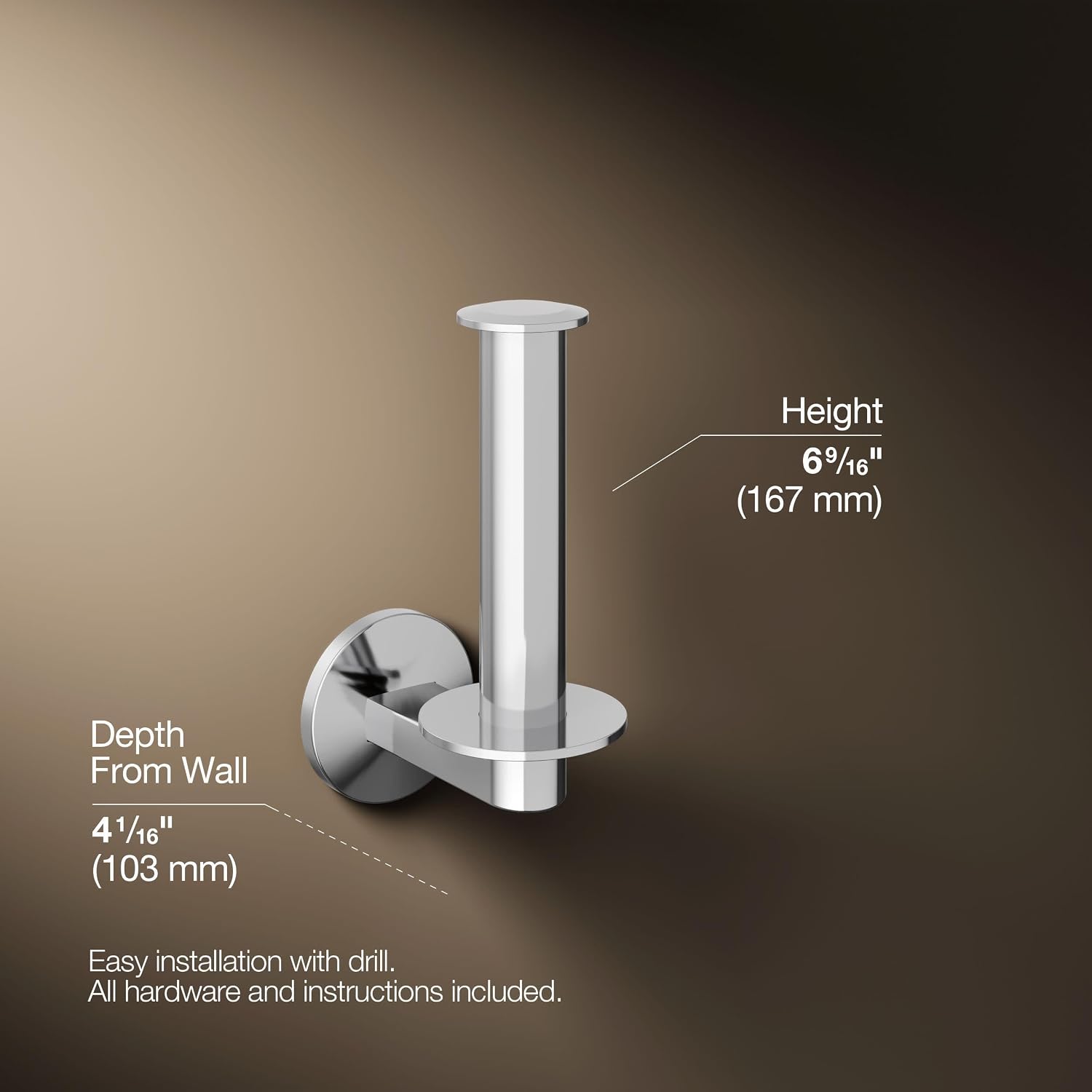 KOHLER Components™ Vertical Toilet Tissue Holder