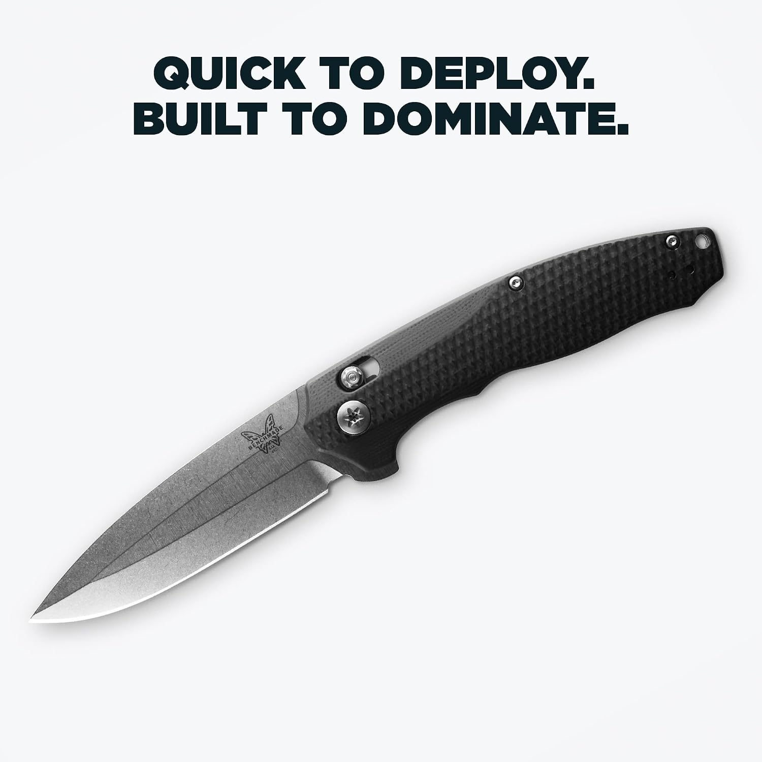 Benchmade - Vector 495 EDC Knife with Black G10 Handle (495)