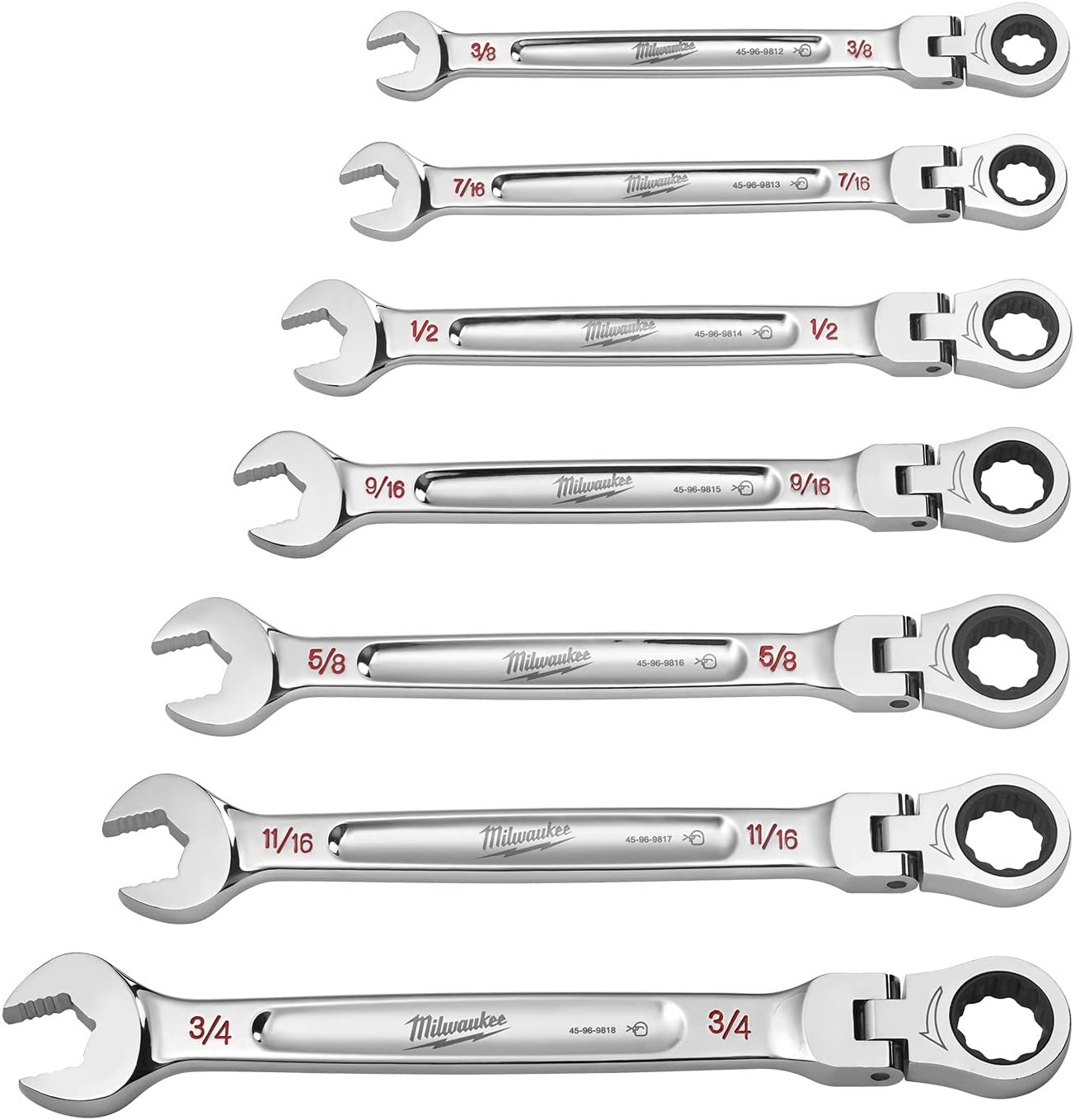 Milwaukee Electric - Flex Head Wrench Set