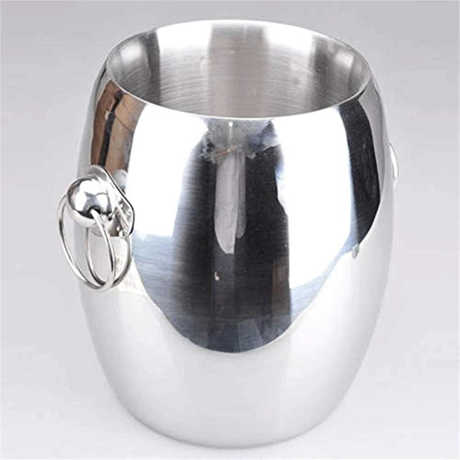Ice Bucket with Stand， Container Cooler Chiller with Carrying Handle for Wine Champagne Beer KTV Party BBQ