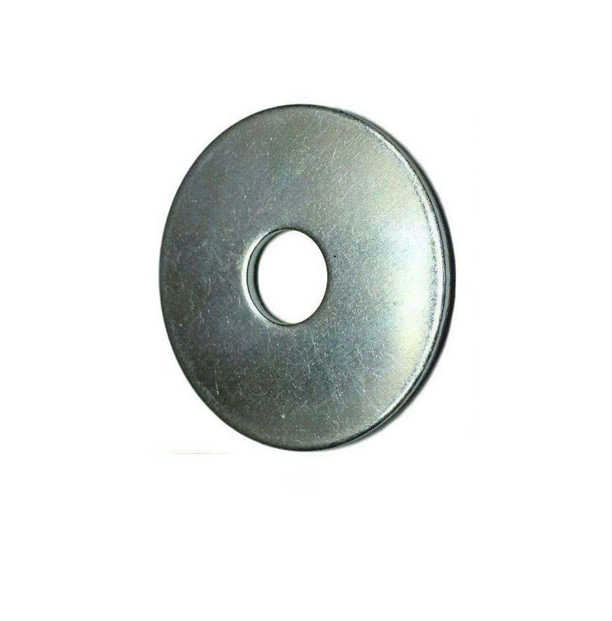 Pr-Mch Package of 1000 PCS, 3/16' X 1 1/4' Zinc Plated Washers Set Kit #DR-D6580D