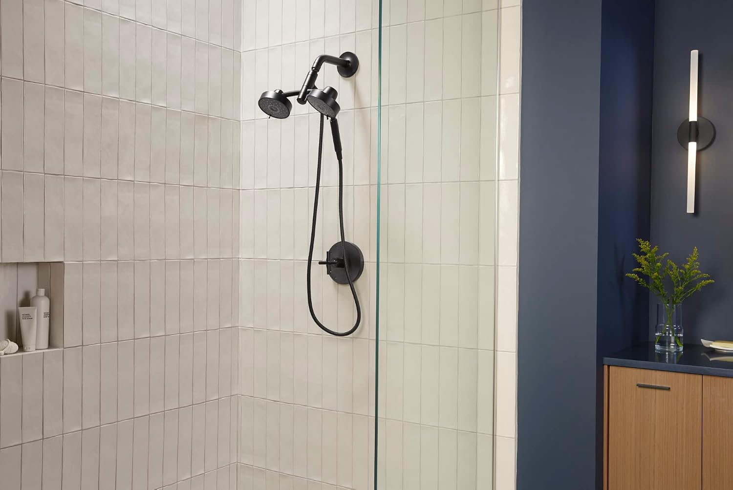 KOHLER 933-TT PURIST® SHOWER ARM & FLANGE, Vibrant Titanium