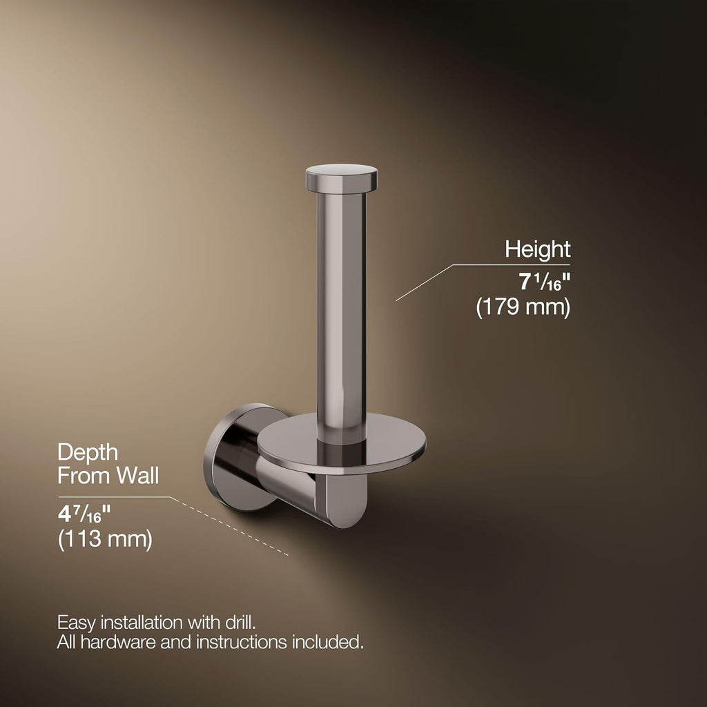 Kohler K-73148-TT Composed Vertical Tissue Holder, Titanium