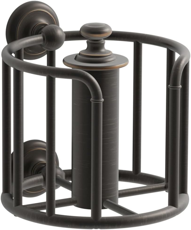Kohler K-72576-2BZ Artifacts Toilet Tissue Carriage, Oil-Rubbed Bronze