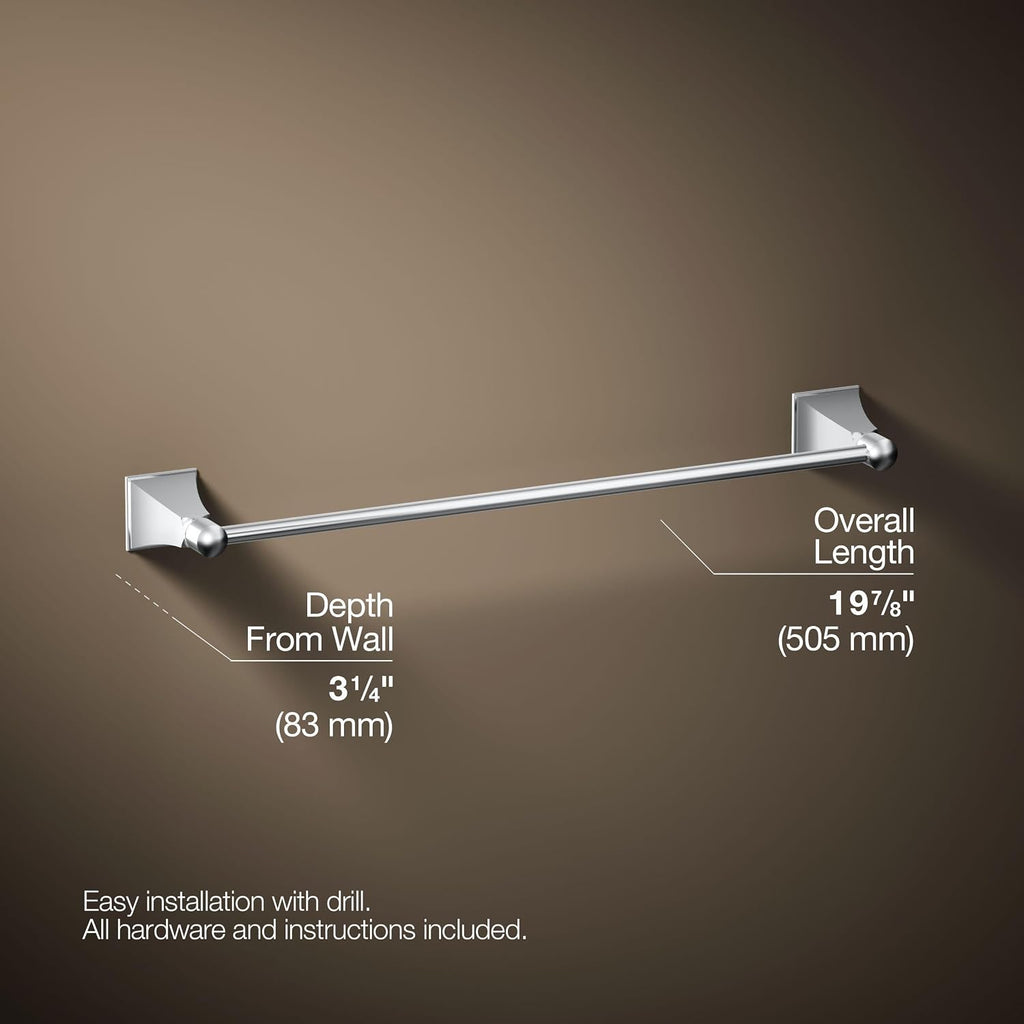 KOHLER Memoirs Stately 18' towel bar