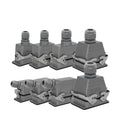 Heavy Duty Push in Connector, 6/10/16/24/32/48 Core, Tool Free Wiring, Waterproof Industrial Power Connector, 1pcs(48 Core Top Entry)