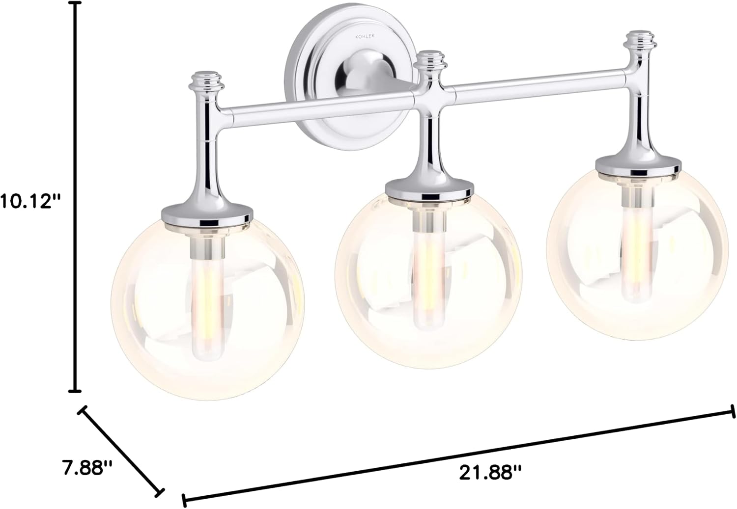 KOHLER Bellera 3-Light Sconce
