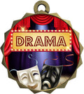 Express Medals 1 to 50 Packs Drama Gold Medal Trophy Award with Neck Ribbon D214-EG90
