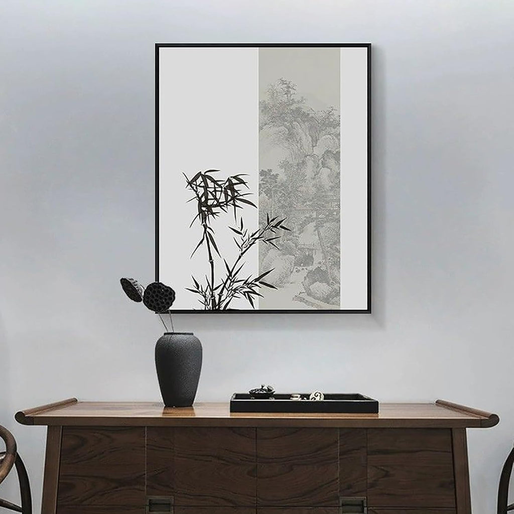 Electrical Panel Cover Breaker Box Cover Decorative, Decorative Cabinet for Hide Meter Box - Electrical Doors, for Living Room Home Office Removable(Black 3,50 * 70cm/20 * 28in)