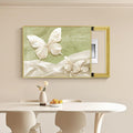 Meter Decorative Painting, Creative Switch Box, Hide Breaker Box Cover, PS Frame for Living Room Home Office, Various Styles Available(Green 1,70 * 50cm/27.5 * 19.7in)
