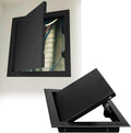 Black Access Panel for Plumbing Electrical, Attic Wall Celling Access Door Metal, Click to Open Drywall Wall Hole Cover Plate, Includes Screws(26x16in(65x40cm))