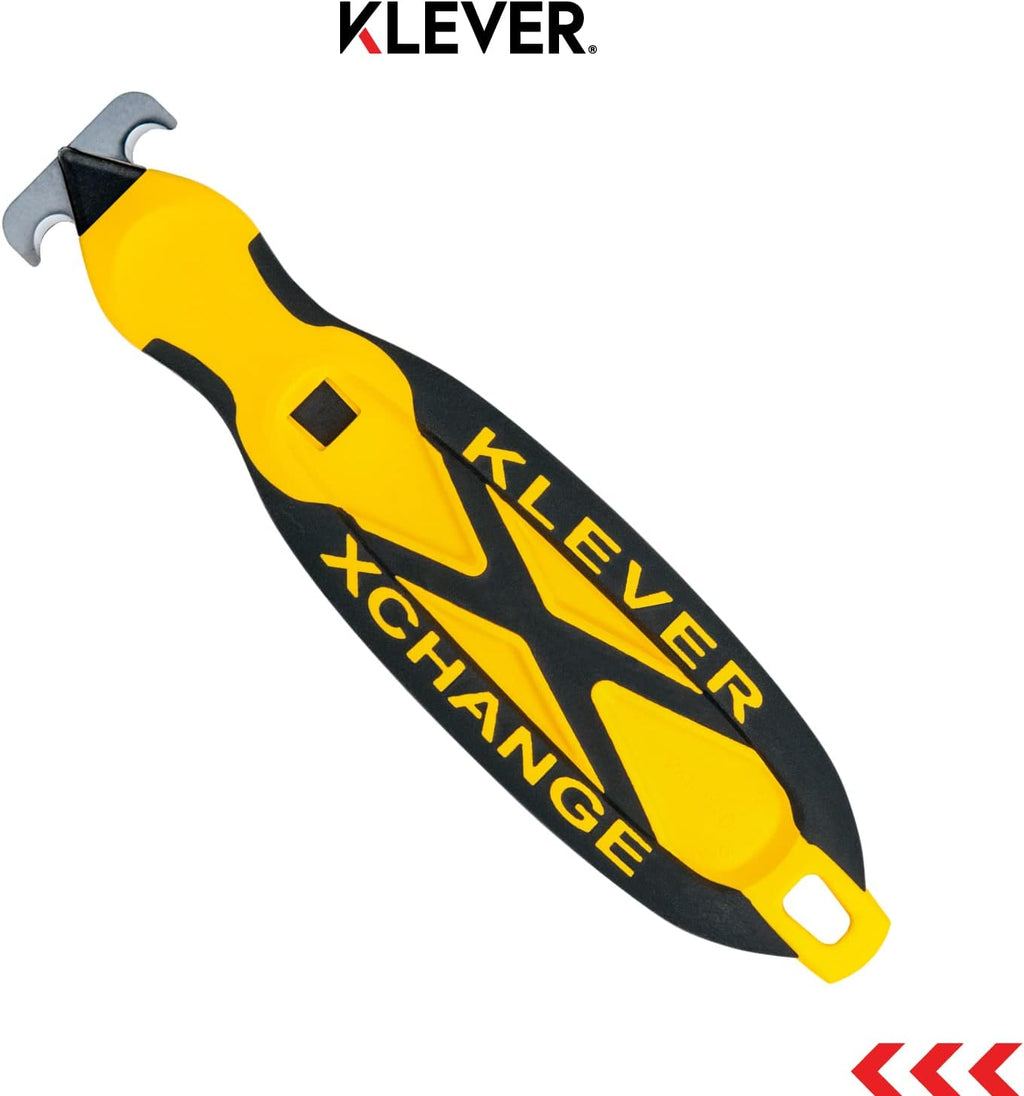 Klever Replacement Head Kurve, All-Metal Blade Head, Interchangeable, quick-change, snap-in blade heads for use with the Klever XChange lines of safety cutters, 100/pk (KCJ-XH-40)