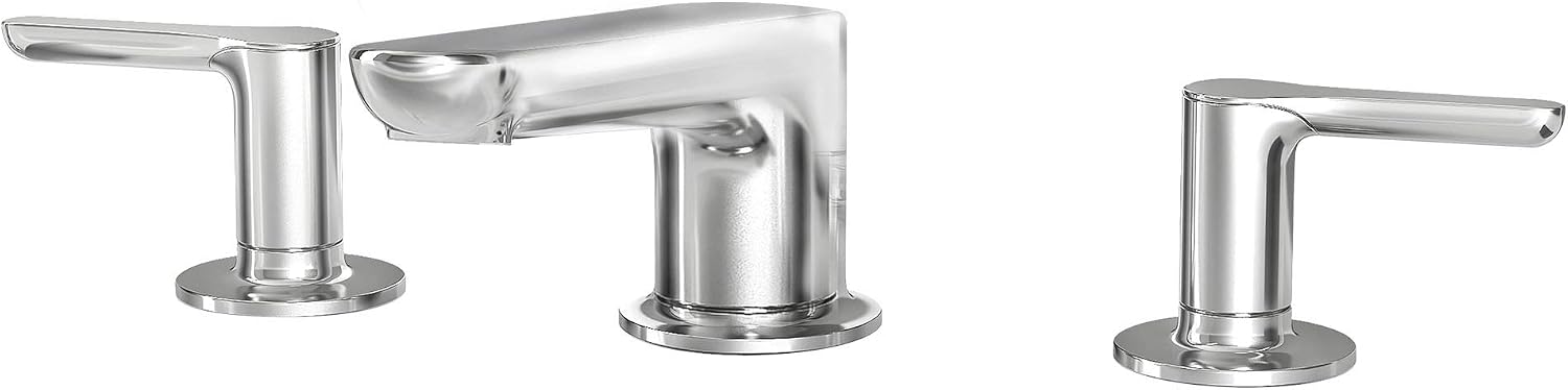American Standard 7105857.002 Studio S Widespread Low-Spout Faucet with Lever Handles, Polished Chrome