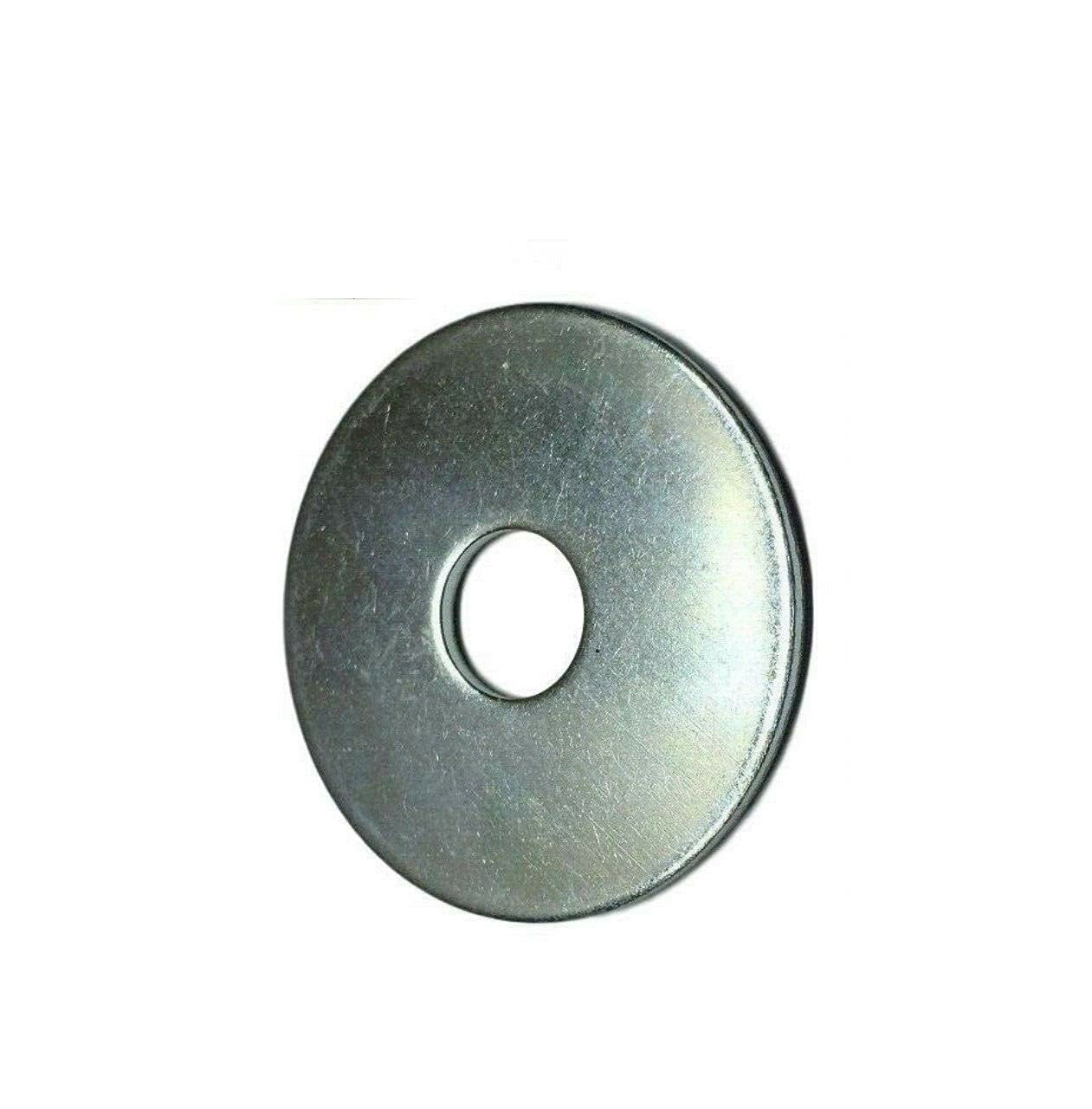 KolotovichTool Pack of 1000 PCS, 3/16' X 1 1/4' Zinc Plated Washers Fastener Kit Bolt Set RE-5724DD