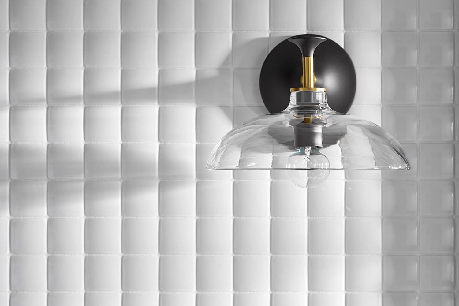 Kohler Lighting 31768-SC01 Tone 7' Tall Bathroom Sconce - Brushed Moderne Brass