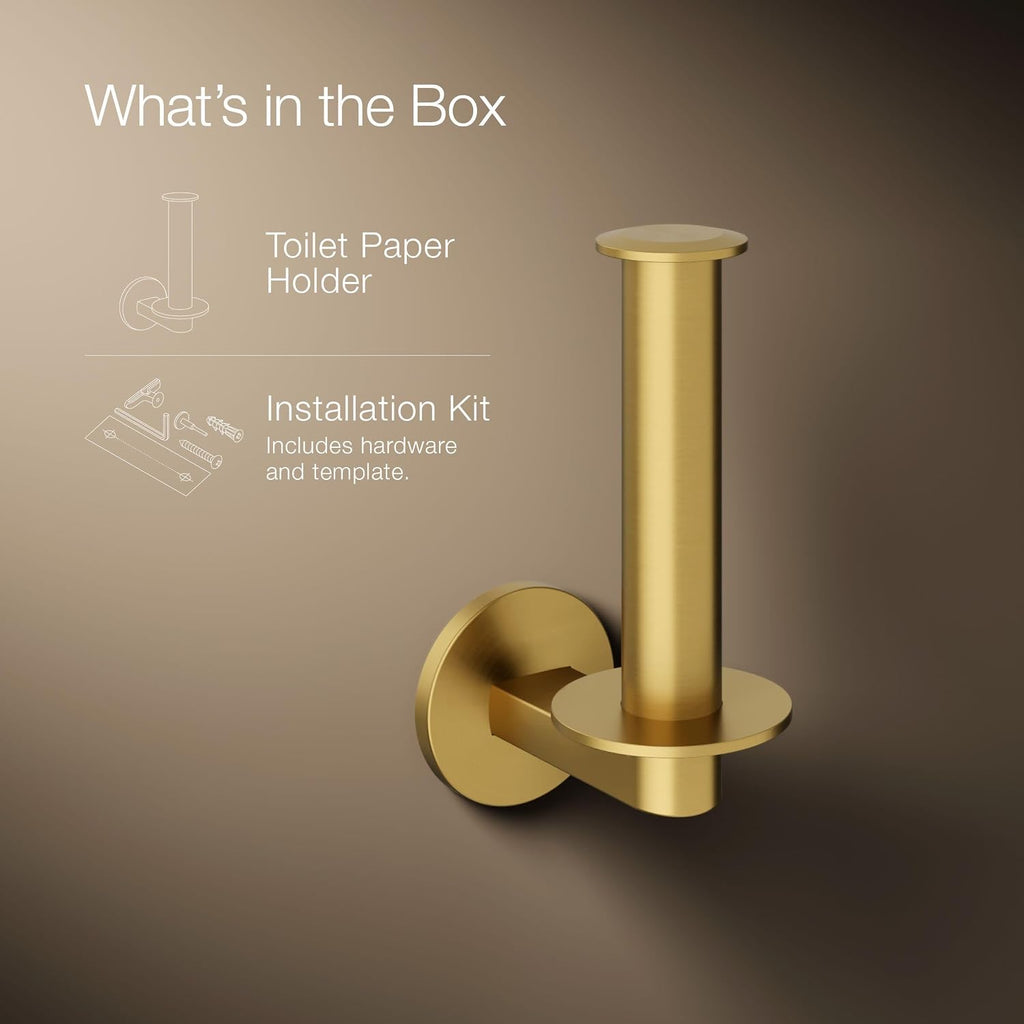Kohler 78383-2MB Components™ Vertical toilet paper holder