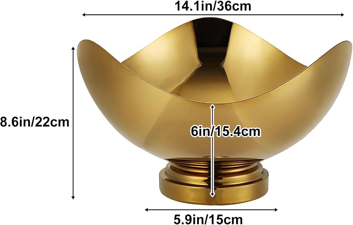 Champagne Bucket, Ice Buckets for Parties, Beer and Cocktail Chiller, Large Capacity, for Home, Bar and Restaurant(Gold)