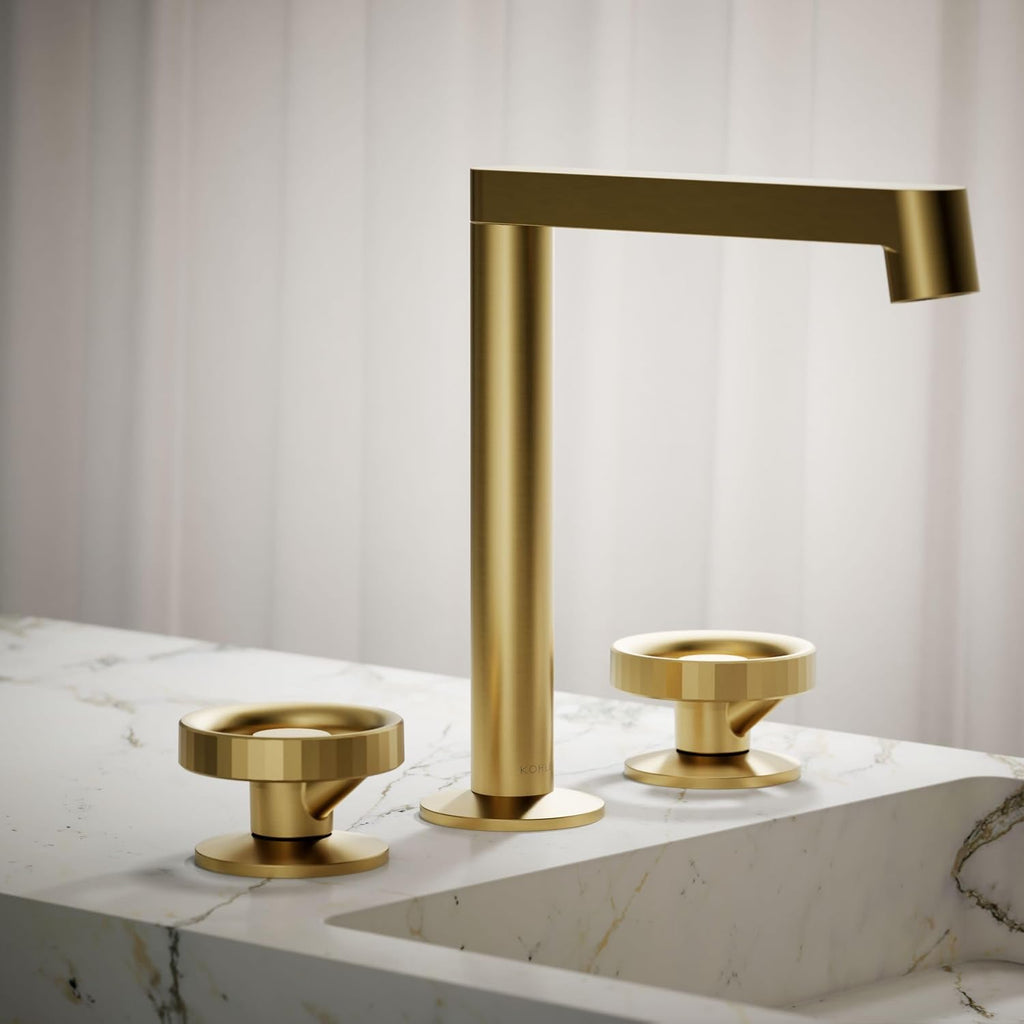 Kohler 77974-9-2MB Components Plumbing Fixtures, Vibrant Brushed Moderne Brass