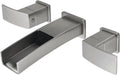 Pfister LG49DF1K LG49-DF1K Kenzo 2-Handle Wall Mount Bathroom Faucet in Brushed Nickel, 1.2gpm