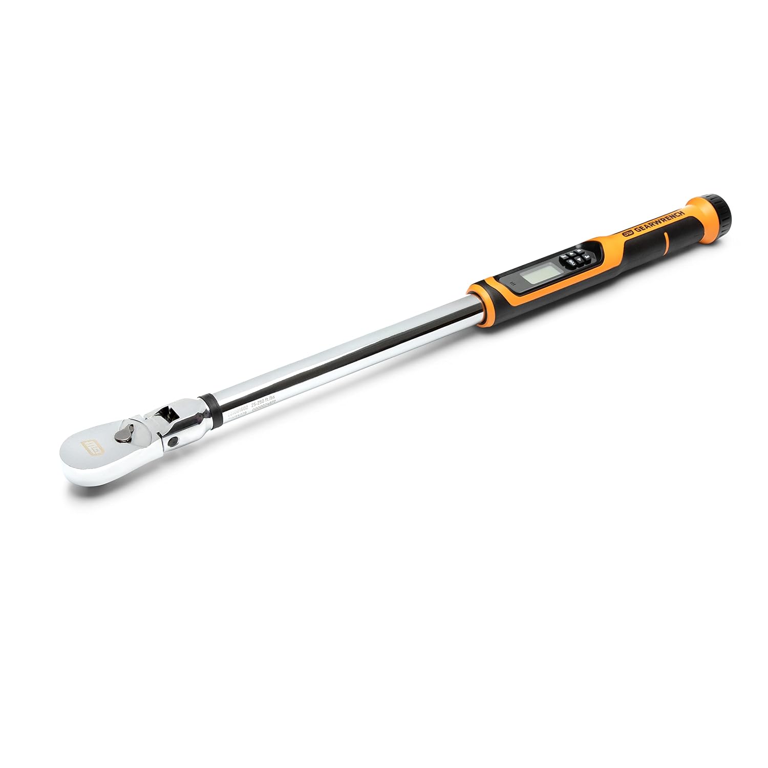 GEARWRENCH '1/2' Flex Head Electronic Torque Wrench with Angle 25-250 ft/lbs. - 85079