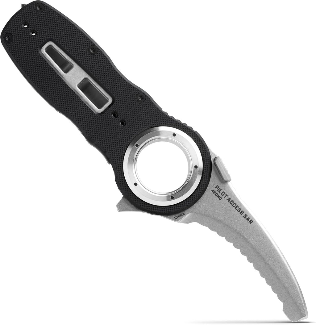 NRS Pilot Access SAR Knife (Black)