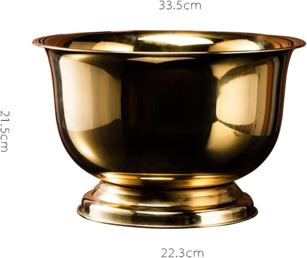 Ice Buckets for Parties, Luxurious Large Stainless Steel Champagne Bucket with Tall Stand