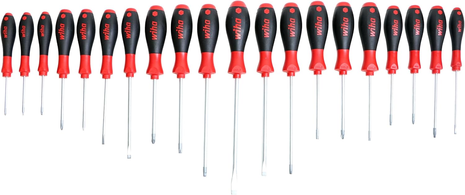 Wiha 30299 Pro Tool Set with SoftFinish Grip, 20 Piece