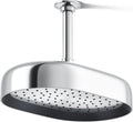 Kohler 26293-CP Statement® Oblong 12' single-function rainhead, 2.5 gpm, Polished Chrome
