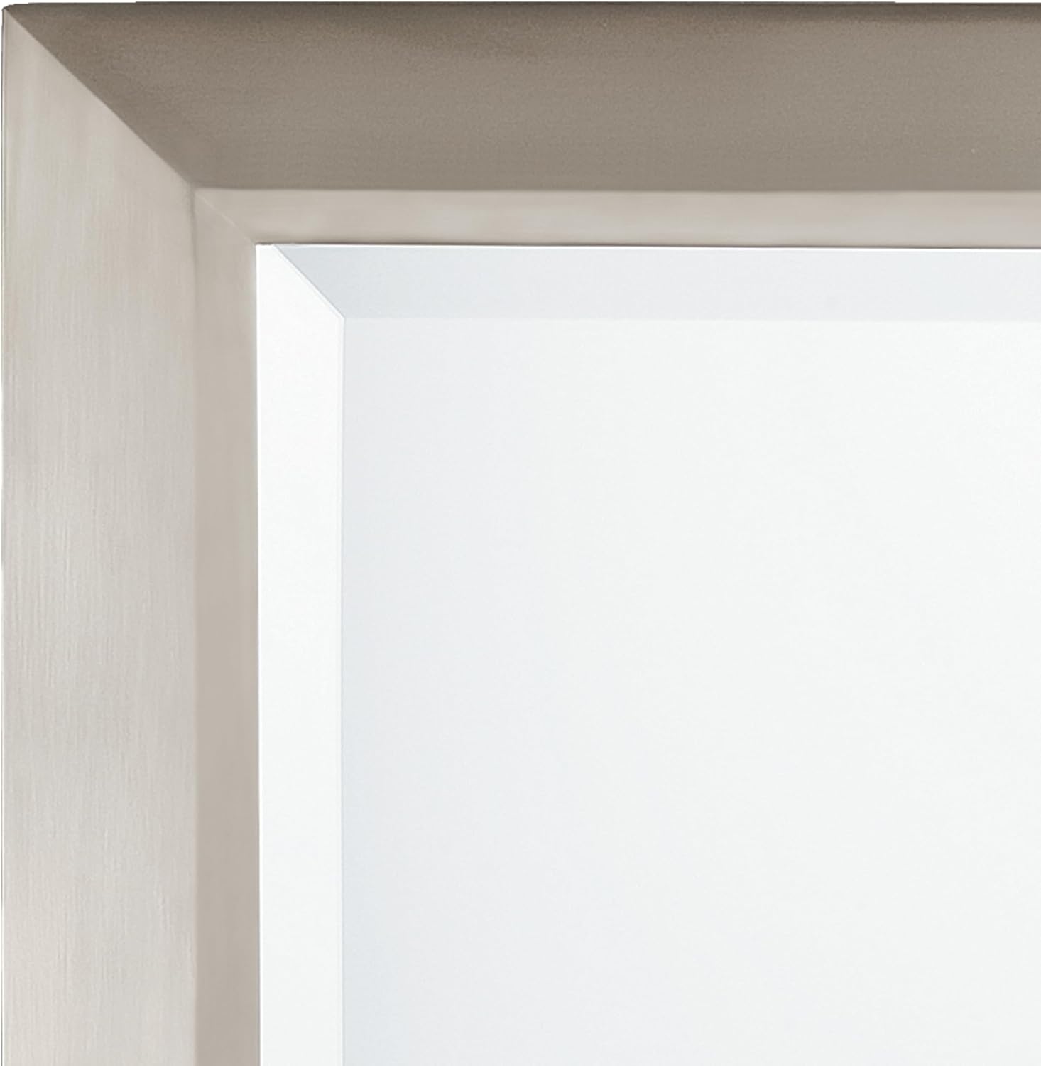 Kichler 30' Rectangular Wall Mirror in Brushed Nickel, (24' W x 30' H), 41011NI