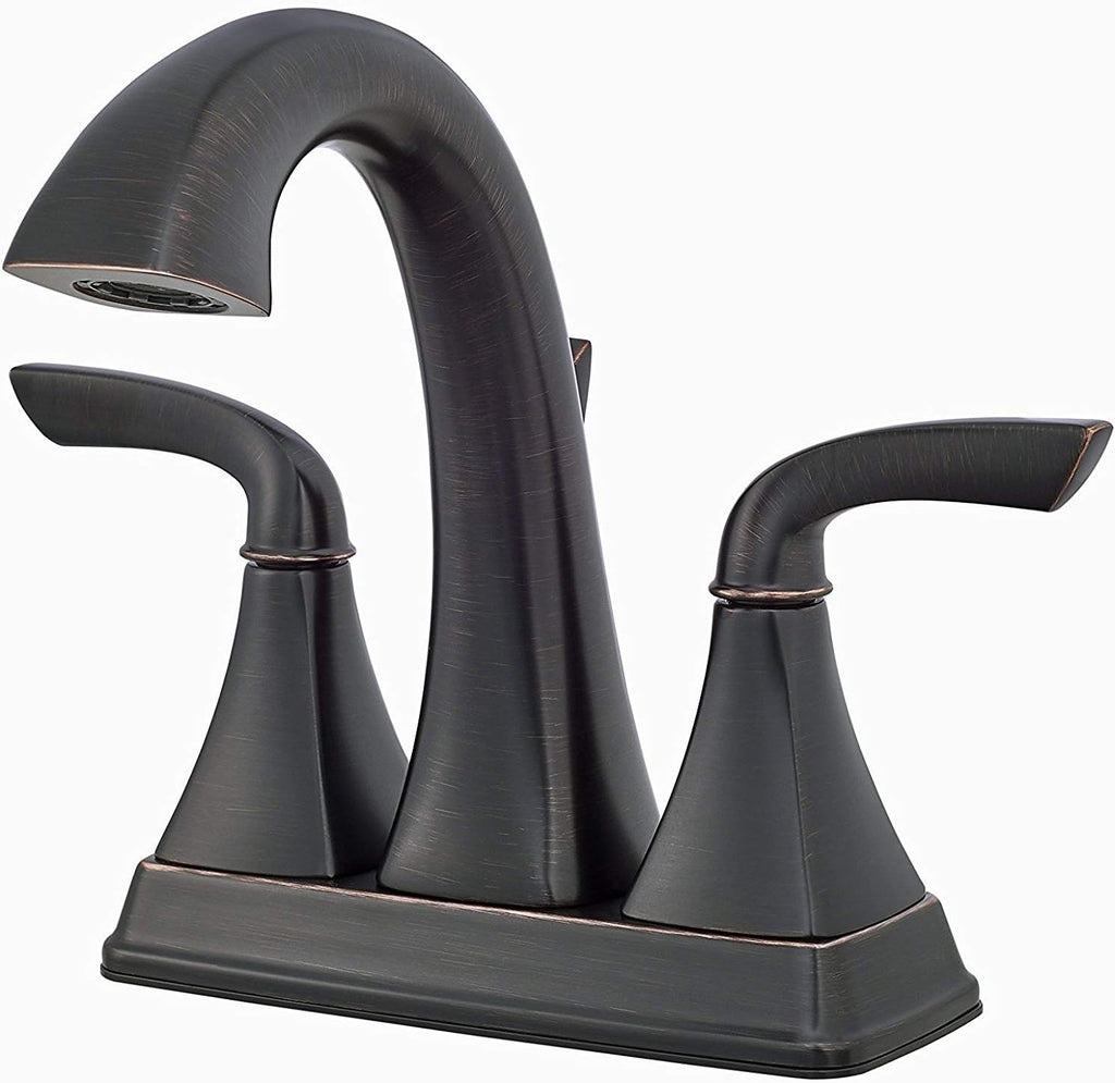 Pfister LG48-BS0Y Bronson 2-Handle Centerset Bathroom Faucet, 4', Tuscan Bronze
