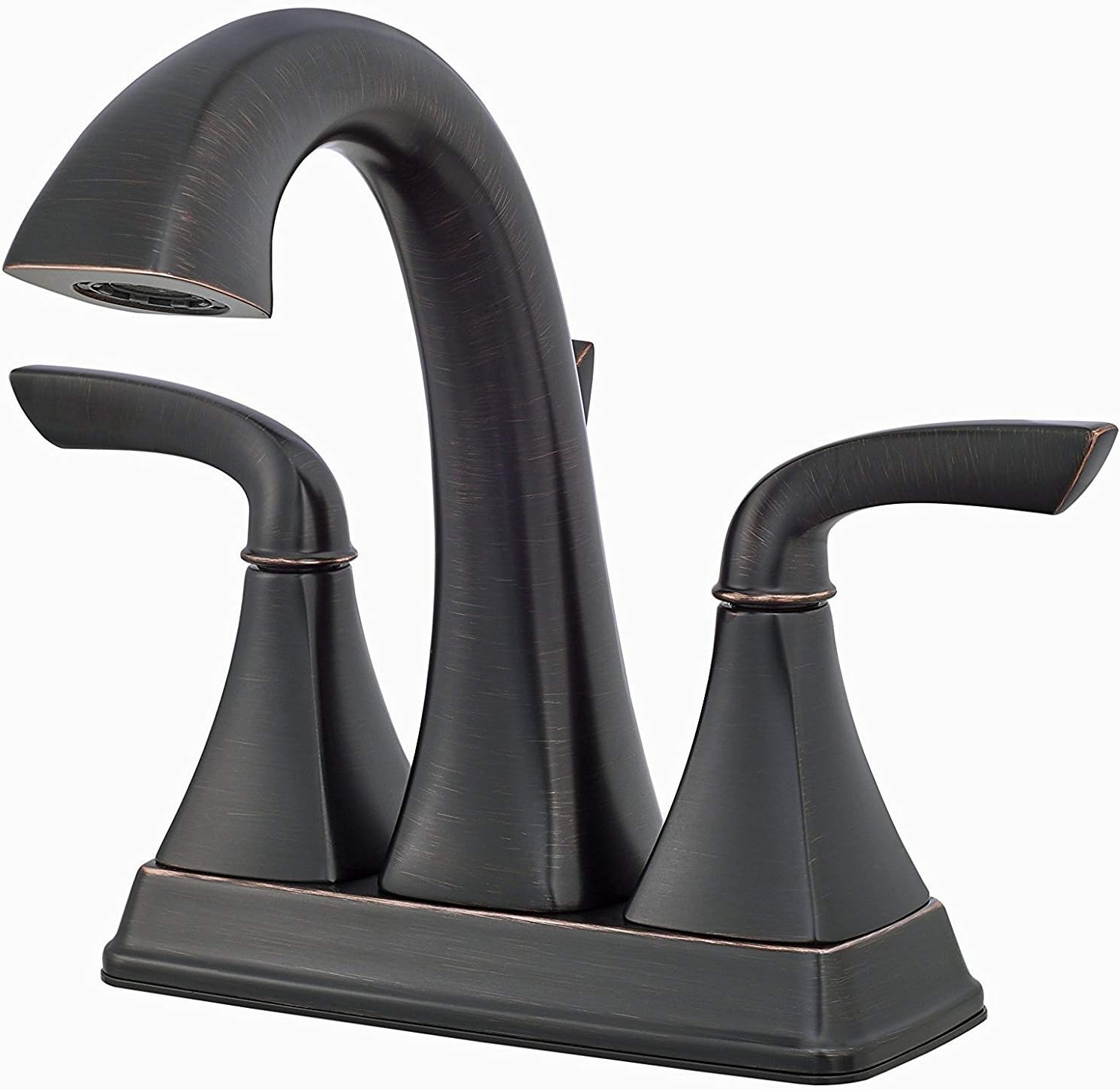 Pfister LG48-BS0Y Bronson 2-Handle Centerset Bathroom Faucet, 4', Tuscan Bronze
