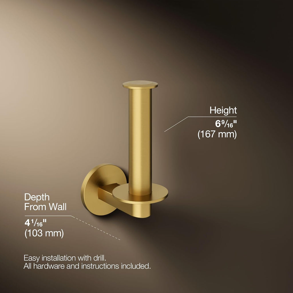 Kohler 78383-2MB Components™ Vertical toilet paper holder