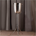 Ice Bucket with Stand， Wine Chiller Ice Buckets for Parties Festival Bar Outdoor or Indoor Use