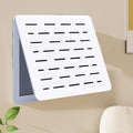 Electrical Panel Cover Ventilated fuse box cover white, Airflow Vent electrical panel cover, Wall Hanging breaker box cover for Office, Restaurant, Farmhouse decor(Style2,WXH-60 x 45CM-23.6x17.7')