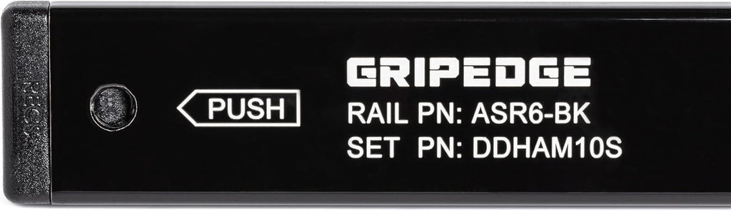 GripEdge |10-PC RPT 1/4'' Drive Low Profile Metric Hex Dual Action Driver Set| Includes sizes - 2mm, 2.5mm, 3mm, 4mm, 5mm, 6mm, 7mm, 8mm, 9mm & 10mm | Includes Premium Aluminium Rail |