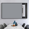 Electrical Panel Cover Push-Pull Electrical Panel Cover Wall Hanging, Solid Color Fuse Box Cover Room Decor, Breaker Box Cover Hide Meter Box, for Home/Office(Gray,WXL-70 x 50CM-27.6x19.7)