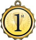 Express Medals 1 to 50 Packs 1st Place Gold Medal Trophy Award with Neck Ribbon D214-EG301