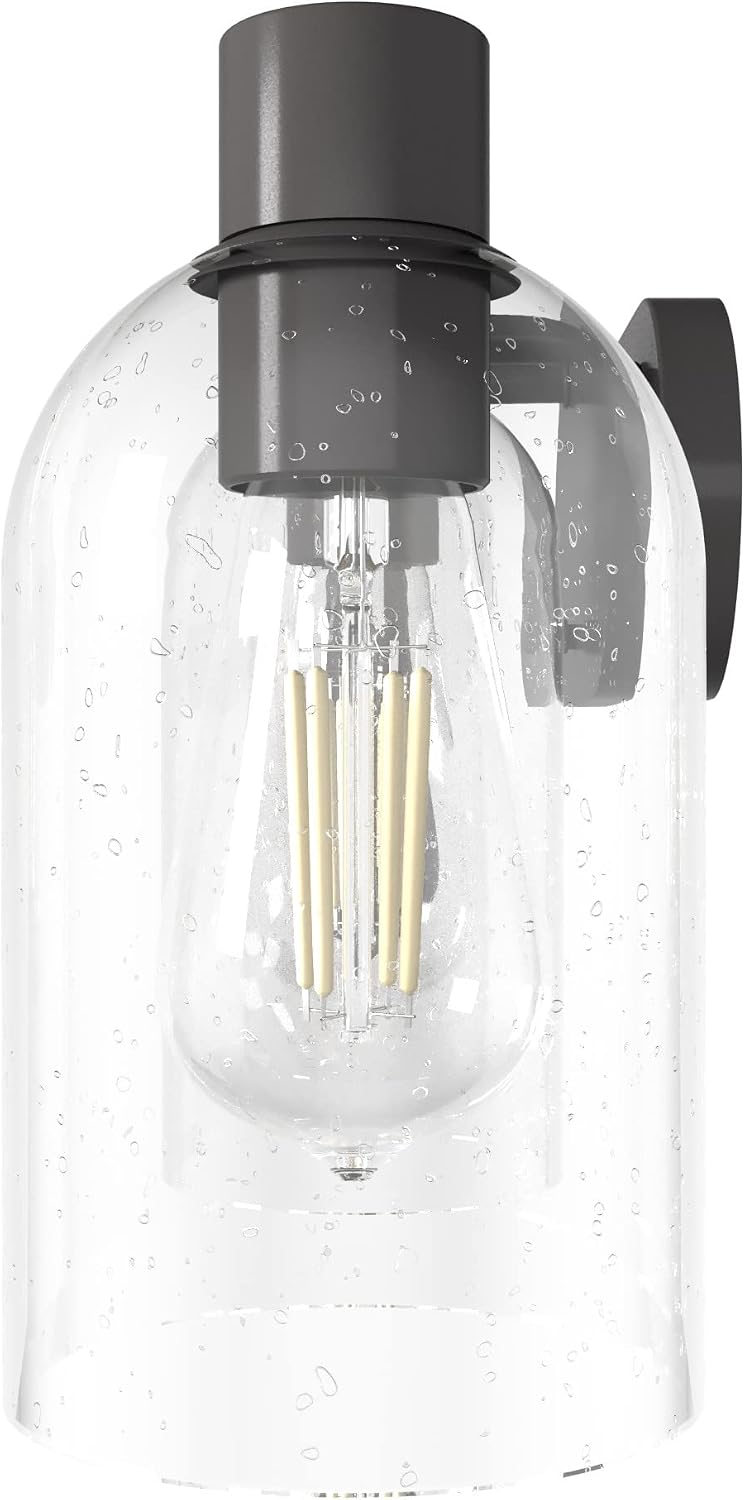 Hunter - Lochemeade 4-light Noble Bronze, Medium Size Vanity Light, Dimmable, for Bedrooms, Kitchens, Foyers, Bathrooms - 19713