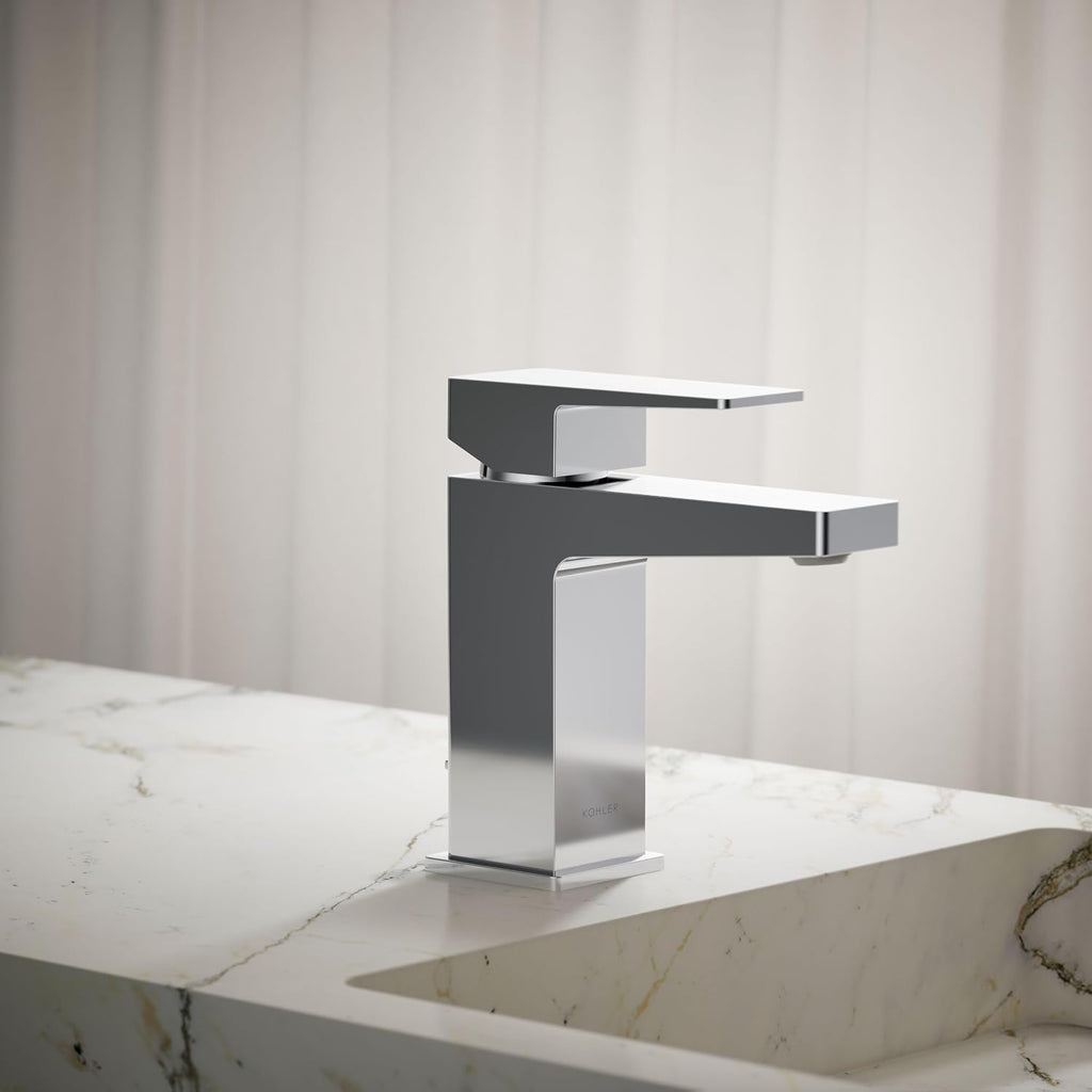Kohler 99760-4-CP Honesty® Single-Handle Bathroom Sink Faucet, 1.2 gpm, Polished Chrome