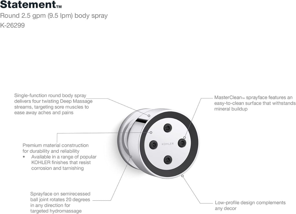 STATEMENT™ ROUND DEEPMSG BODY SPRAY