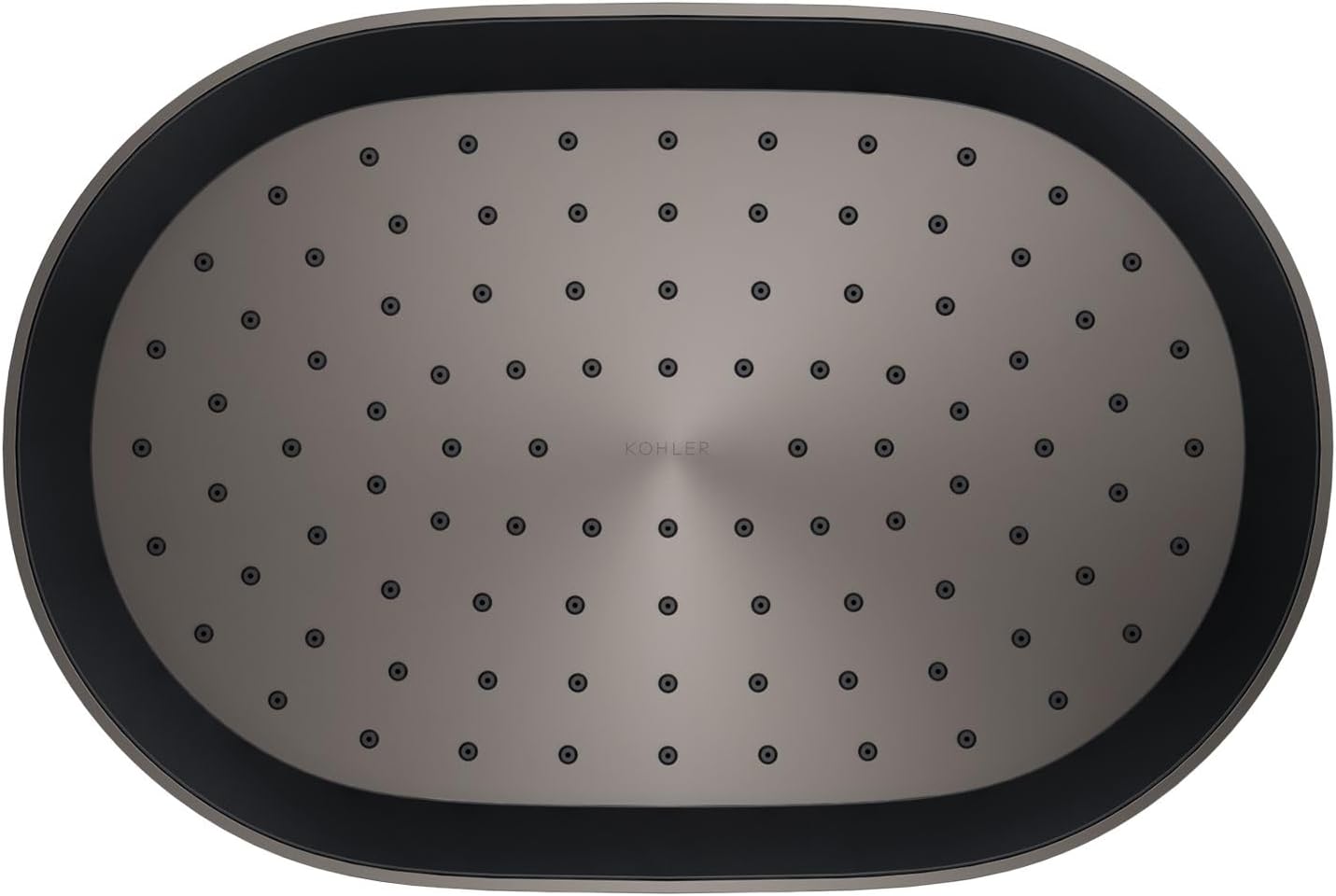 Kohler 26293-G-TT Statement® Oblong 12' single-function rainhead, 1.75 gpm, Vibrant Titanium
