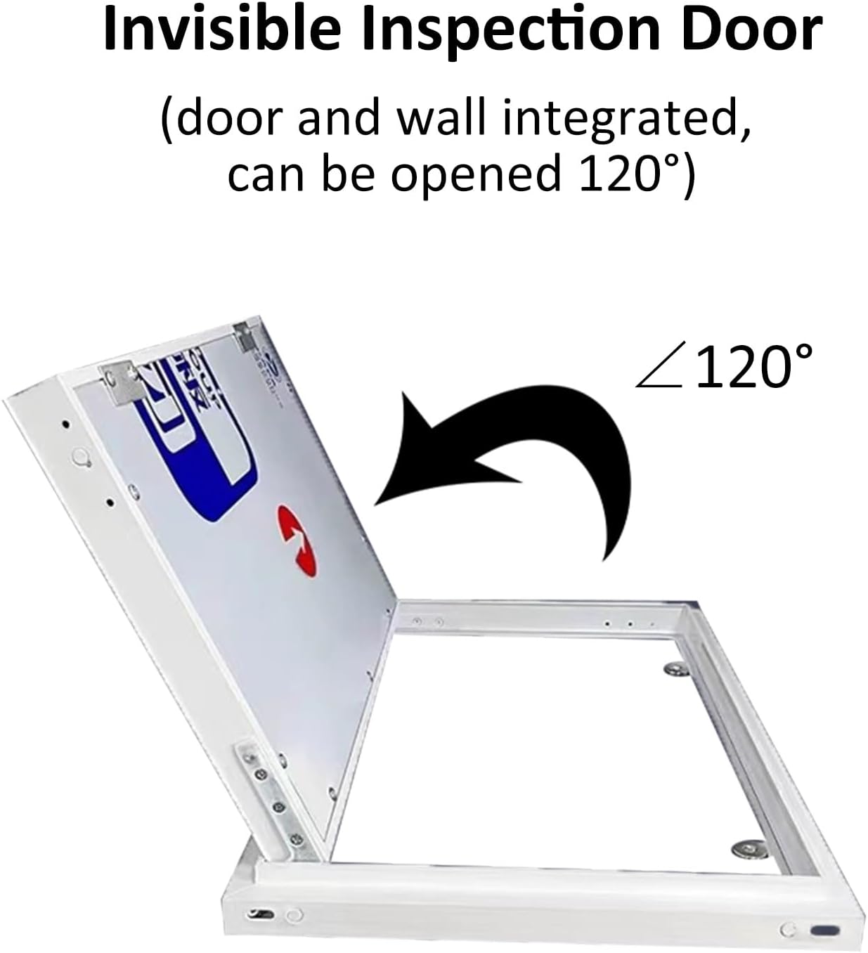 Drywall Access Panel - 32x32 Inch Hidden Inspection Door for Electrical, Plumbing & - 120° Opening, Durable Maintenance Door for Seamless Access