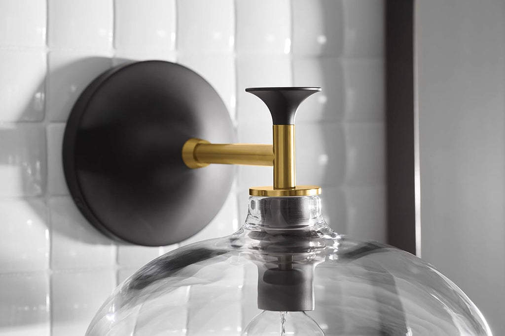 Kohler Lighting 31768-SC01 Tone 7' Tall Bathroom Sconce - Brushed Moderne Brass