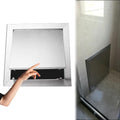 Locking Replacement Electric Meter Box Cover - Horizontal Breaker Box Lid for Hidden Fuse/Distribution Box, Access Cover (43cm/16.9') - Durable & Weatherproof Solution