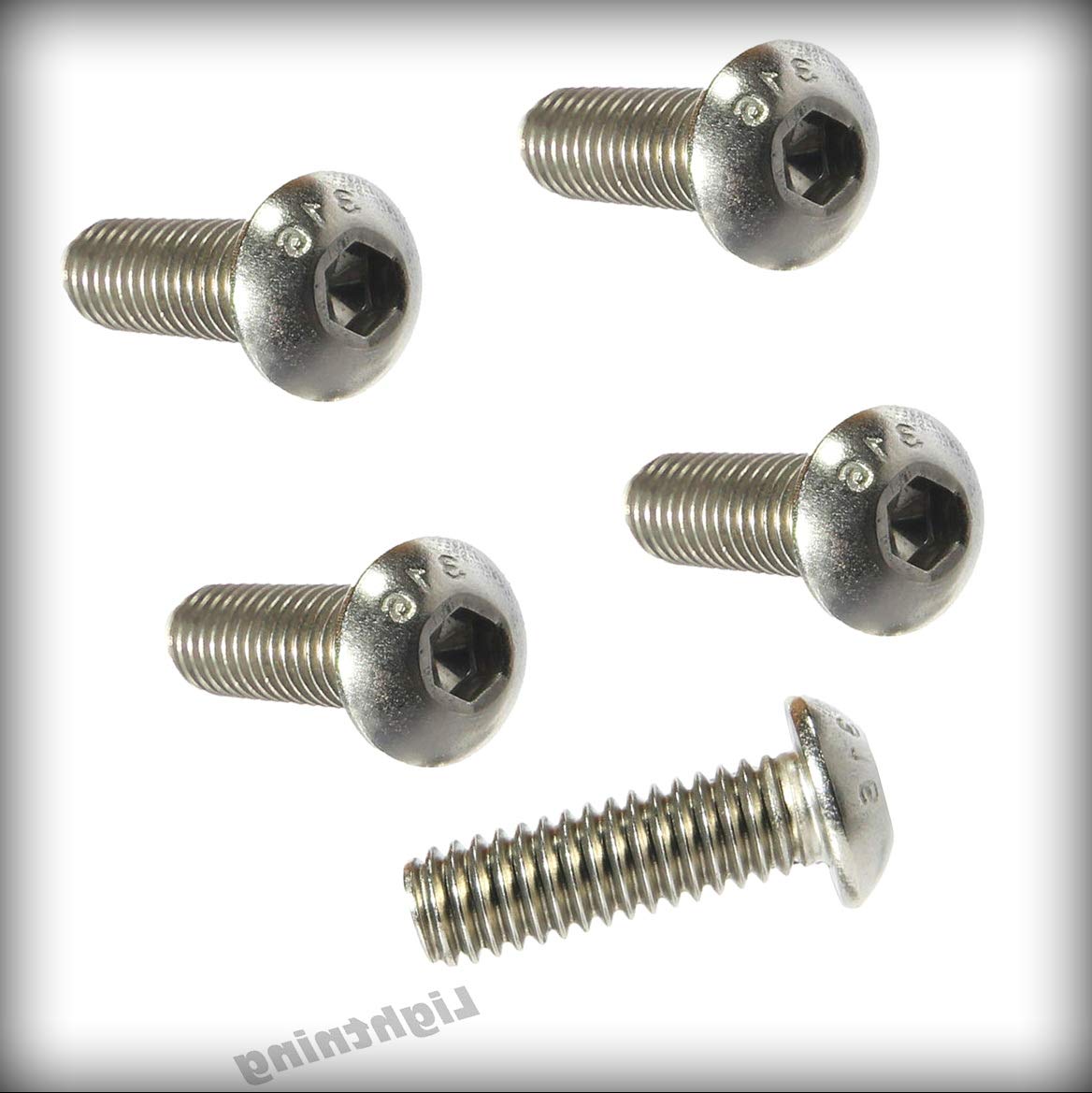New Pack of 1000 Pcs Button Socket Cap Screws Set 316 Stainless Steel Marine Grade 1/4-20 X 1/4' inch Set Warranity by Pr-Merchant
